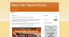 Desktop Screenshot of nazotasarim.com